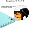 image:imageJETech Case Cover for iPad mini A17 Pro6th Gen 20242021 Black  Slim Translucent Back Design TriFold Stand Auto WakeSleep Lightweight Shockproof ProtectionBlue