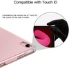 image:imageJETech Case Cover for iPad mini A17 Pro6th Gen 20242021 Black  Slim Translucent Back Design TriFold Stand Auto WakeSleep Lightweight Shockproof ProtectionPink
