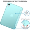 image:imageJETech Case Cover for iPad mini A17 Pro6th Gen 20242021 Black  Slim Translucent Back Design TriFold Stand Auto WakeSleep Lightweight Shockproof ProtectionBlue
