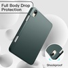 image:imageJETech Case Cover for iPad mini A17 Pro6th Gen 20242021 Black  Soft TPU Protection Pencil Holder TriFold Stand Auto WakeSleep Shockproof Lightweight DesignMisty Green