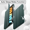 image:imageJETech Case Cover for iPad mini A17 Pro6th Gen 20242021 Black  Soft TPU Protection Pencil Holder TriFold Stand Auto WakeSleep Shockproof Lightweight DesignMisty Green