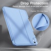 image:imageJETech Folio Case Cover for iPad A16 11th10th Gen Navy  For 20252022 Model MultiAngle Stand Cover Pencil Holder Slim Protective Cover Auto WakeSleepBlue