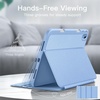 image:imageJETech Folio Case Cover for iPad A16 11th10th Gen Navy  For 20252022 Model MultiAngle Stand Cover Pencil Holder Slim Protective Cover Auto WakeSleepBlue