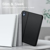 image:imageJETech Folio Case Cover for iPad A16 11th10th Gen Navy  For 20252022 Model MultiAngle Stand Cover Pencil Holder Slim Protective Cover Auto WakeSleepBlack
