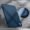 image:imageJETech Folio Case Cover for iPad A16 11th10th Gen Navy  For 20252022 Model MultiAngle Stand Cover Pencil Holder Slim Protective Cover Auto WakeSleepNavy