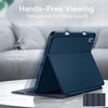 image:imageJETech Folio Case Cover for iPad A16 11th10th Gen Navy  For 20252022 Model MultiAngle Stand Cover Pencil Holder Slim Protective Cover Auto WakeSleepNavy