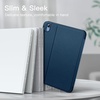 image:imageJETech Folio Case Cover for iPad A16 11th10th Gen Navy  For 20252022 Model MultiAngle Stand Cover Pencil Holder Slim Protective Cover Auto WakeSleepNavy