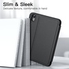 image:imageJETech Folio Case Cover for iPad mini A17 Pro6th Gen 20242021 Black  MultiAngle Stand Cover Pencil Holder Slim Protective Cover Auto WakeSleepBlack