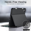 image:imageJETech Folio Case Cover for iPad mini A17 Pro6th Gen 20242021 Black  MultiAngle Stand Cover Pencil Holder Slim Protective Cover Auto WakeSleepBlack