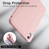 image:imageJETech Folio Case Cover for iPad mini A17 Pro6th Gen 20242021 Black  MultiAngle Stand Cover Pencil Holder Slim Protective Cover Auto WakeSleepPink