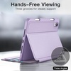 image:imageJETech Folio Case Cover for iPad mini A17 Pro6th Gen 20242021 Black  MultiAngle Stand Cover Pencil Holder Slim Protective Cover Auto WakeSleepPurple