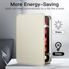 image:imageJETech Folio Case Cover for iPad mini A17 Pro6th Gen 20242021 Black  MultiAngle Stand Cover Pencil Holder Slim Protective Cover Auto WakeSleepStarlight