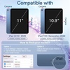 image:imageJETech Glitter Case Cover for iPad A16 11th10th Gen Pink  For 20252022 Model Sparkly Glitter Design Pencil Holder Slim Clear Back Kids and GirlsFriendlySky Blue