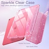 image:imageJETech Glitter Case Cover for iPad A16 11th10th Gen Pink  For 20252022 Model Sparkly Glitter Design Pencil Holder Slim Clear Back Kids and GirlsFriendlyPink