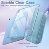 image:imageJETech Glitter Case Cover for iPad A16 11th10th Gen Pink  For 20252022 Model Sparkly Glitter Design Pencil Holder Slim Clear Back Kids and GirlsFriendlySky Blue