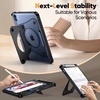 image:imageJETech Kickstand Case for iPad A16 11th10th Gen Black  For 20252022 Model Adjustable MultiAngle Stand Pencil Holder Slim Shockproof Frosted BackBlack