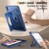image:imageJETech Kickstand Case for iPad A16 11th10th Gen Black  For 20252022 Model Adjustable MultiAngle Stand Pencil Holder Slim Shockproof Frosted BackNavy
