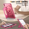 image:imageJETech Kickstand Case for iPad A16 11th10th Gen Black  For 20252022 Model Adjustable MultiAngle Stand Pencil Holder Slim Shockproof Frosted BackPink