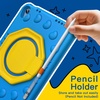 image:imageJETech Kids Case for iPad A16 11th10th Gen Blue  For 20252022 Model 360 Rotating Handle Stand Shockproof Lightweight Pencil HolderBlue