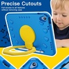 image:imageJETech Kids Case for iPad A16 11th10th Gen Blue  For 20252022 Model 360 Rotating Handle Stand Shockproof Lightweight Pencil HolderBlue