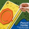 image:imageJETech Kids Case for iPad A16 11th10th Gen Blue  For 20252022 Model 360 Rotating Handle Stand Shockproof Lightweight Pencil HolderYellow