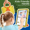 image:imageJETech Kids Case for iPad A16 11th10th Gen Blue  For 20252022 Model 360 Rotating Handle Stand Shockproof Lightweight Pencil HolderYellow
