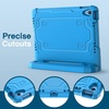 image:imageJETech Kids Case for iPad A16 11th10th Gen Blue  For 20252022 Model Builtin Screen Protector 360 Handle Stand Shockproof KidFriendlyBlue