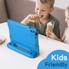 image:imageJETech Kids Case for iPad A16 11th10th Gen Blue  For 20252022 Model Builtin Screen Protector 360 Handle Stand Shockproof KidFriendlyBlue