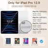 image:imageJETech Magnetic Case for iPad Pro 129 6543 Black  For 2022202120202018 Model Slim Smart Design Cover Auto WakeSleep Lightweight ProtectionSilver