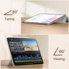 image:imageJETech Magnetic Case for iPad Pro 129 6543 Black  For 2022202120202018 Model Slim Smart Design Cover Auto WakeSleep Lightweight ProtectionSilver