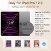 image:imageJETech Magnetic Case for iPad Pro 129 6543 Black  For 2022202120202018 Model Slim Smart Design Cover Auto WakeSleep Lightweight ProtectionSpace Gray