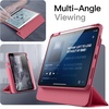 image:imageJETech Magnetic Detachable Case Cover for iPad A16 11th10th Gen Navy  For 20252022 Model Rotating Cover PortraitLandscape Stand Raised Screen View Auto WakeSleepPink