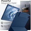 image:imageJETech Magnetic Detachable Case Cover for iPad A16 11th10th Gen Navy  For 20252022 Model Rotating Cover PortraitLandscape Stand Raised Screen View Auto WakeSleepNavy