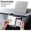 image:imageJETech Magnetic Detachable Case Cover for iPad A16 11th10th Gen Navy  For 20252022 Model Rotating Cover PortraitLandscape Stand Raised Screen View Auto WakeSleepSilver