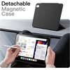 image:imageJETech Magnetic Detachable Case Cover for iPad A16 11th10th Gen Navy  For 20252022 Model Rotating Cover PortraitLandscape Stand Raised Screen View Auto WakeSleepBlack