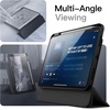 image:imageJETech Magnetic Detachable Case Cover for iPad A16 11th10th Gen Navy  For 20252022 Model Rotating Cover PortraitLandscape Stand Raised Screen View Auto WakeSleepBlack