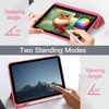 image:imageJETech Matte Case Cover for iPad A16 11th10th Gen Navy  For 20252022 Model Frosted Translucent Back Pencil Holder Slim Stand Design AntiFingerprint FinishPink