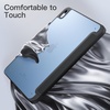 image:imageJETech Matte Case Cover for iPad A16 11th10th Gen Navy  For 20252022 Model Frosted Translucent Back Pencil Holder Slim Stand Design AntiFingerprint FinishBlack