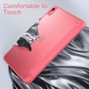 image:imageJETech Matte Case Cover for iPad A16 11th10th Gen Navy  For 20252022 Model Frosted Translucent Back Pencil Holder Slim Stand Design AntiFingerprint FinishPink