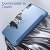 image:imageJETech Matte Case Cover for iPad A16 11th10th Gen Navy  For 20252022 Model Frosted Translucent Back Pencil Holder Slim Stand Design AntiFingerprint FinishNavy
