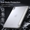 image:imageJETech Matte Case Cover for iPad A16 11th10th Gen Navy  For 20252022 Model Frosted Translucent Back Pencil Holder Slim Stand Design AntiFingerprint FinishSilver