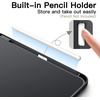 image:imageJETech MultiAngle Stand Case for iPad A16 11th10th Gen Navy  For 20252022 Model UltraStable Design Pencil Holder Slim Shockproof Frosted AntiFingerprint BackBlack