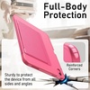 image:imageJETech MultiAngle Stand Case for iPad A16 11th10th Gen Navy  For 20252022 Model UltraStable Design Pencil Holder Slim Shockproof Frosted AntiFingerprint BackPink