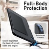 image:imageJETech MultiAngle Stand Case for iPad A16 11th10th Gen Navy  For 20252022 Model UltraStable Design Pencil Holder Slim Shockproof Frosted AntiFingerprint BackBlack