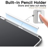 image:imageJETech MultiAngle Stand Case for iPad A16 11th10th Gen Navy  For 20252022 Model UltraStable Design Pencil Holder Slim Shockproof Frosted AntiFingerprint BackSilver