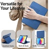 image:imageJETech MultiAngle Stand Case for iPad A16 11th10th Gen Navy  For 20252022 Model UltraStable Design Pencil Holder Slim Shockproof Frosted AntiFingerprint BackNavy