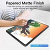 image:imageJETech Paper Matte Screen Protector for iPad Pro 129 6543 1Pack  For 2022202120202018 Model Tempered Glass PaperMatte AntiGlare Finish Writing amp Drawing Experience AntiFingerprintiPadPro1296543