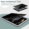 image:imageJETech Privacy Screen Protector for iPad Air 11 M4M3M2 1Pack  For 202620252024 Model AntiSpy Privacy Protection Tempered Glass Easy Installation Tool AntiScratch DesigniPadPro1320252024