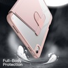 image:imageJETech Rotating Case Cover for iPad A16 11th10th Gen Navy  For 20252022 Model 360 Rotation Stand Clear Back Auto WakeSleep Pencil Holder Full ProtectionSandy Pink