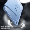 image:imageJETech Rotating Case Cover for iPad A16 11th10th Gen Navy  For 20252022 Model 360 Rotation Stand Clear Back Auto WakeSleep Pencil Holder Full ProtectionBlue